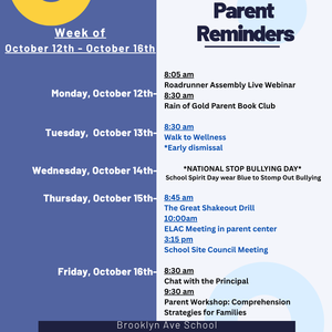 Parent Reminders