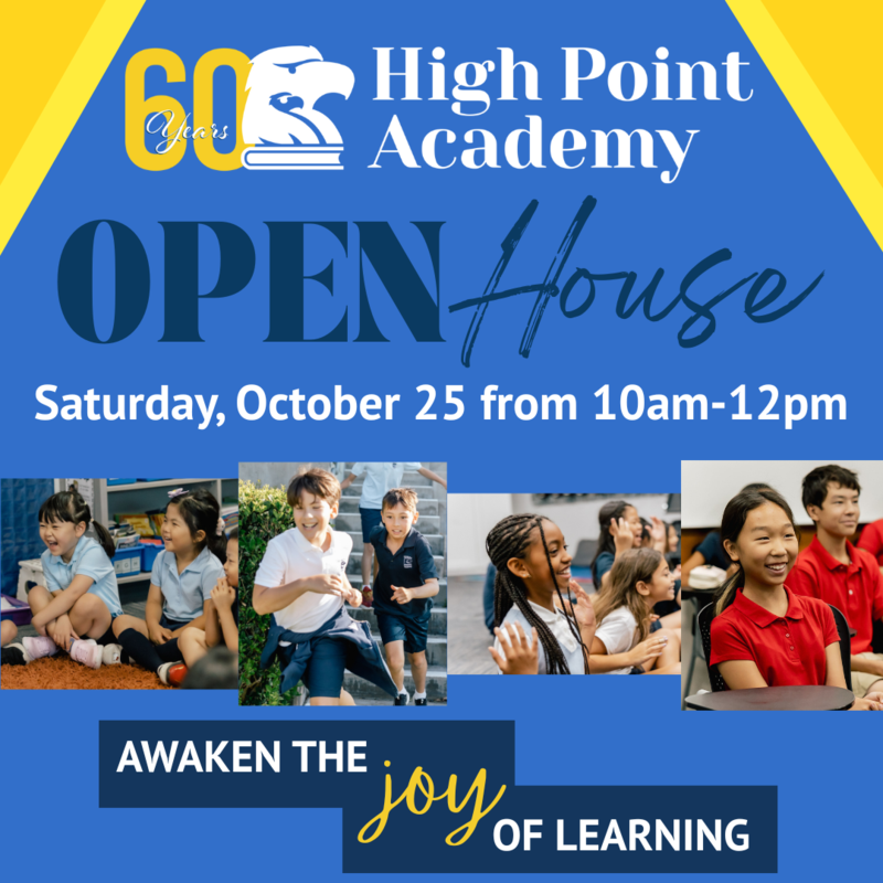 HPA Open House is October 25