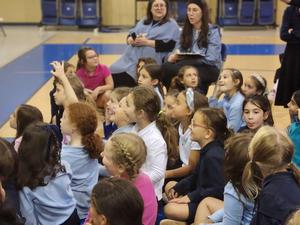 TDSA's students listen intently