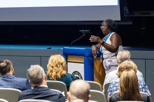 Ms. Lawson speaks