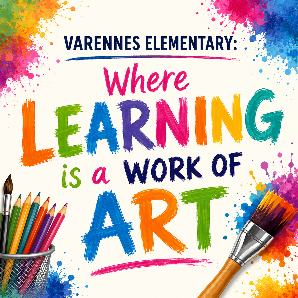 Learning is a Work of Art