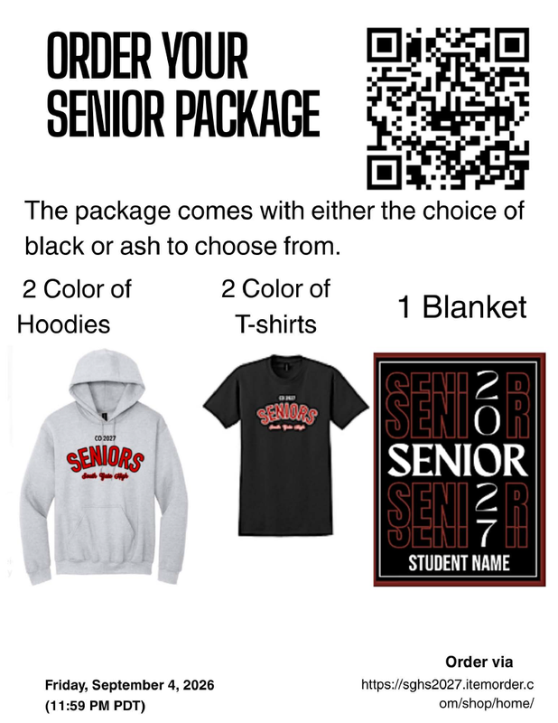 senior package flyer
