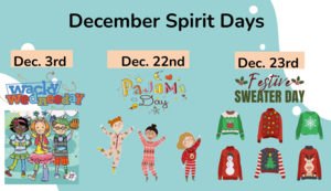 December Spirit Days