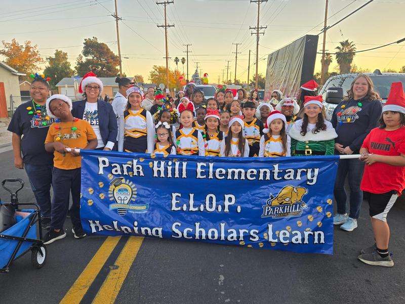 Park Hill Banner at the Hemet Christmas Parade