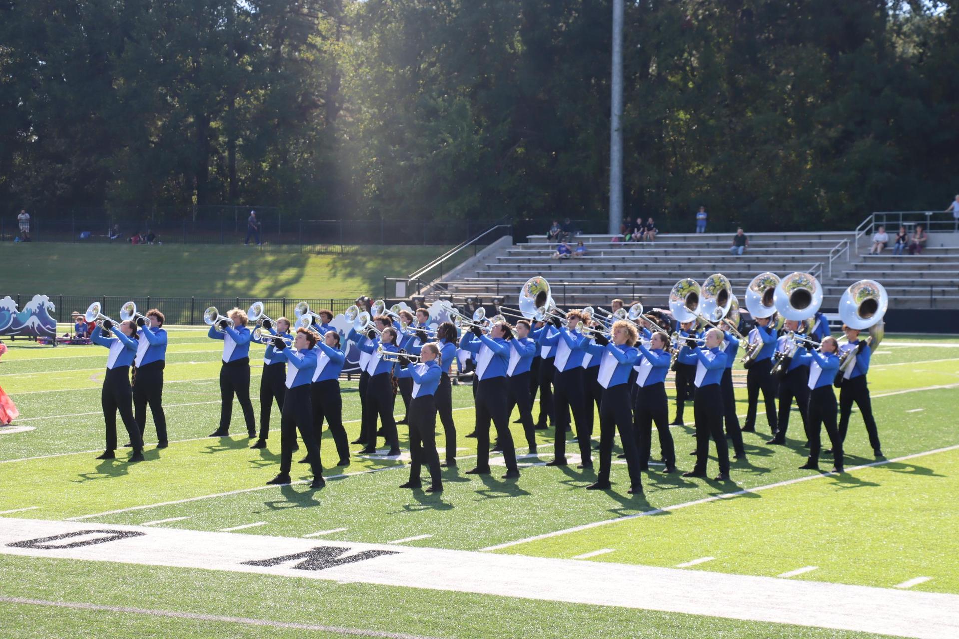 Redwater Dragon Band performs at the PG Marching Invitational