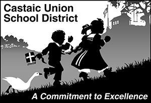 CUSD logo in black and white