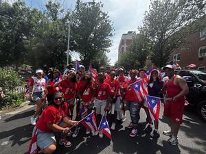 Panther nation out for Puerto Rican day parade
