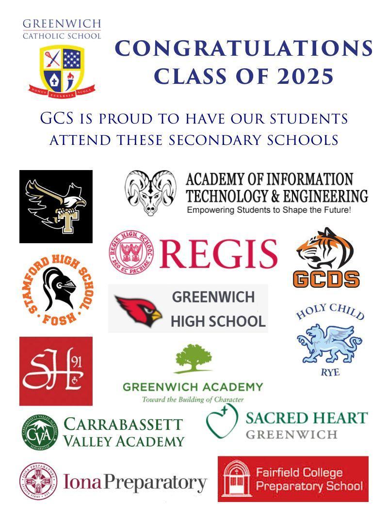 High School Matriculation – Academics – Greenwich Catholic School