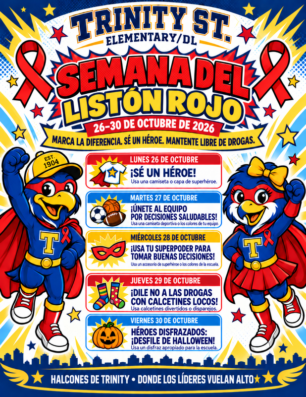 liston rojo actividades