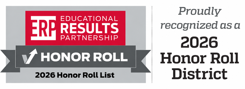 Banner that shows logo about Educational Results Partnership program