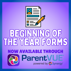 Beginning of the Year Forms