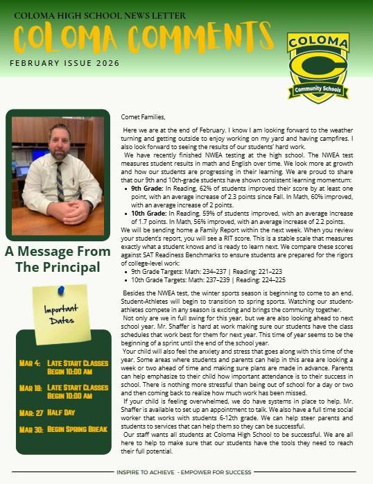 February Newsletter Cover