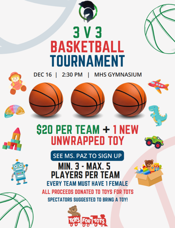 Hoops for the Holidays - 3v3 Basketball Tournament