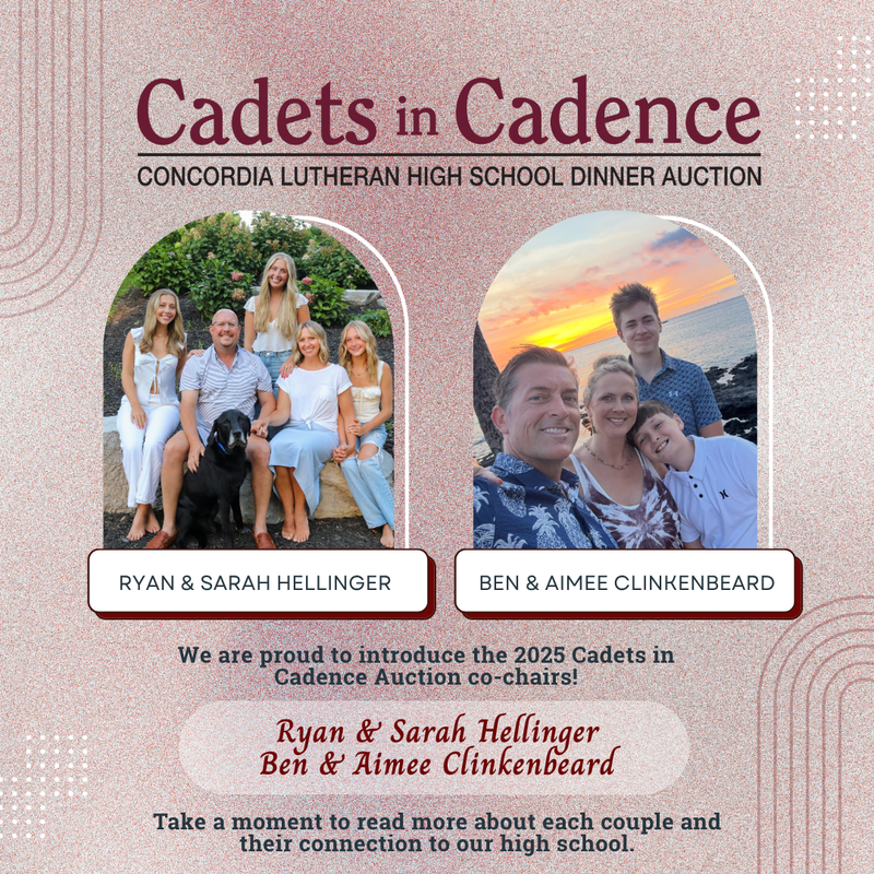 2025 Cadets in Cadence Auction Co-Chairs Announced