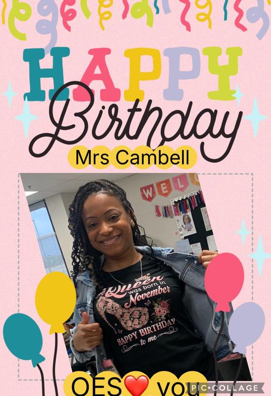 Happy Birthday Mrs Cambell Thumbnail Image