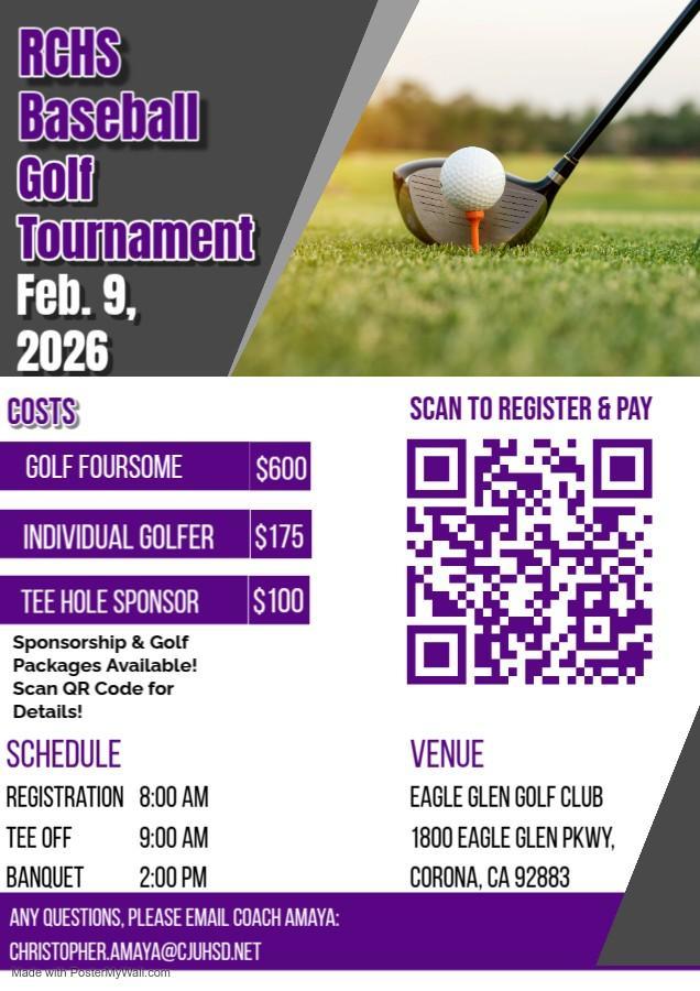 RCHS Golf Tournament 