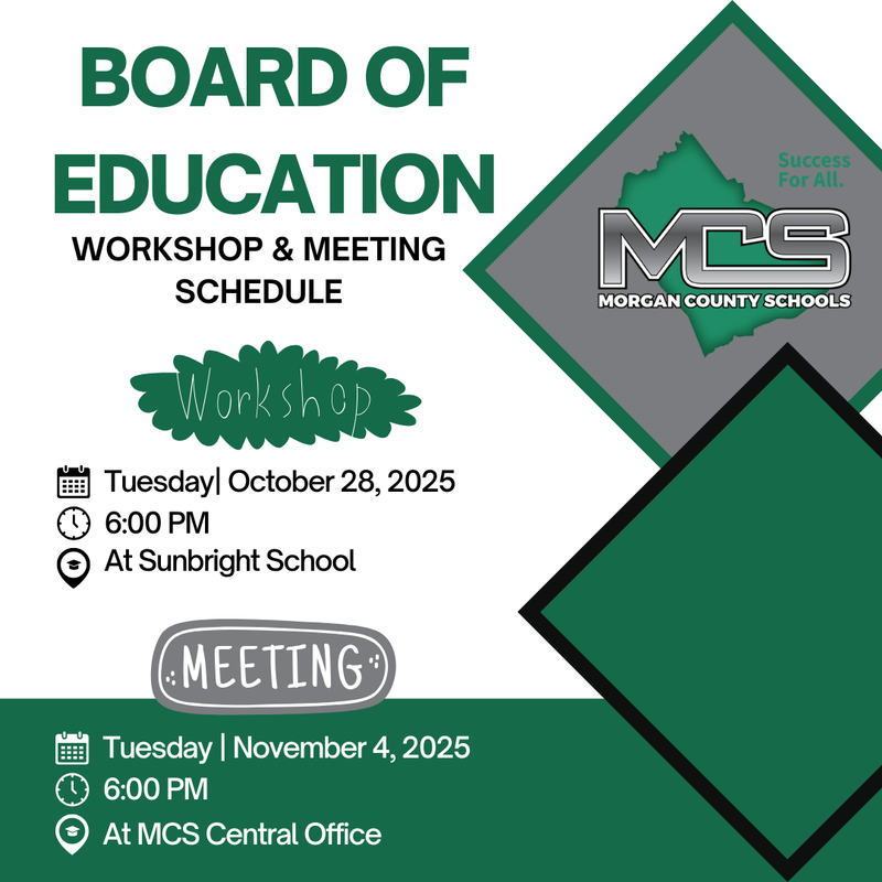 Upcoming Board of Education Meeting