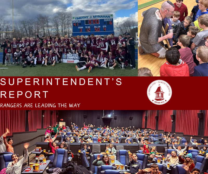 Superintendent Report cover
