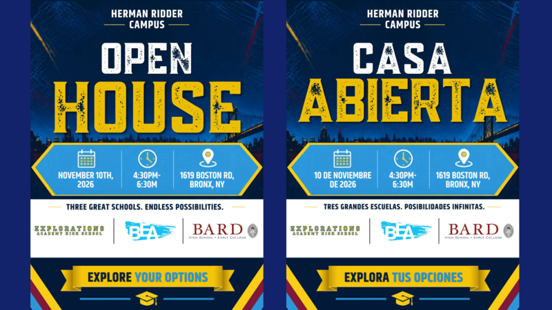 Herman Ridder Campus Open House Featured Photo