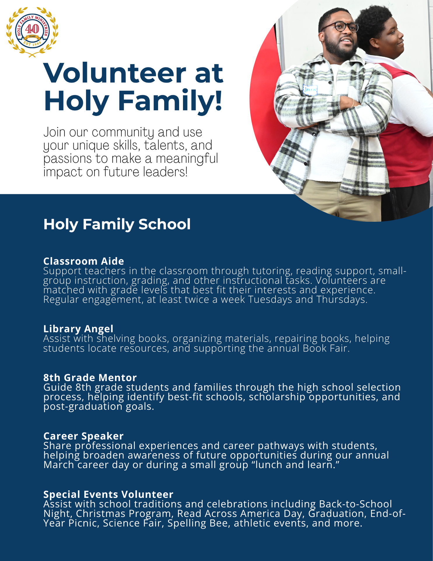 Volunteer Opportunities