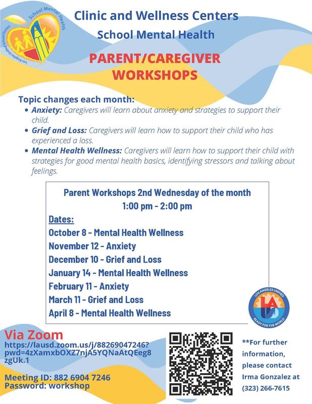 Parent/Caregiver Workshop 2