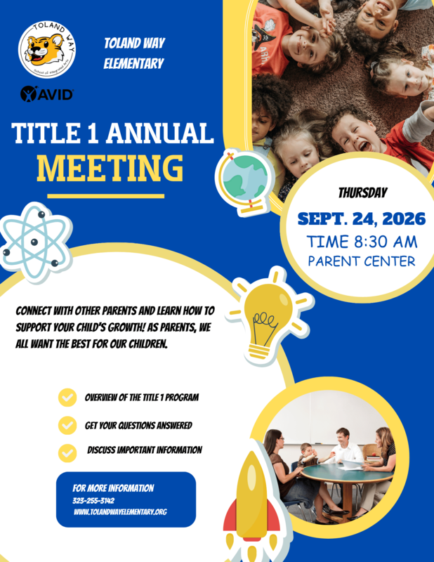 Annual Title 1 Meeting