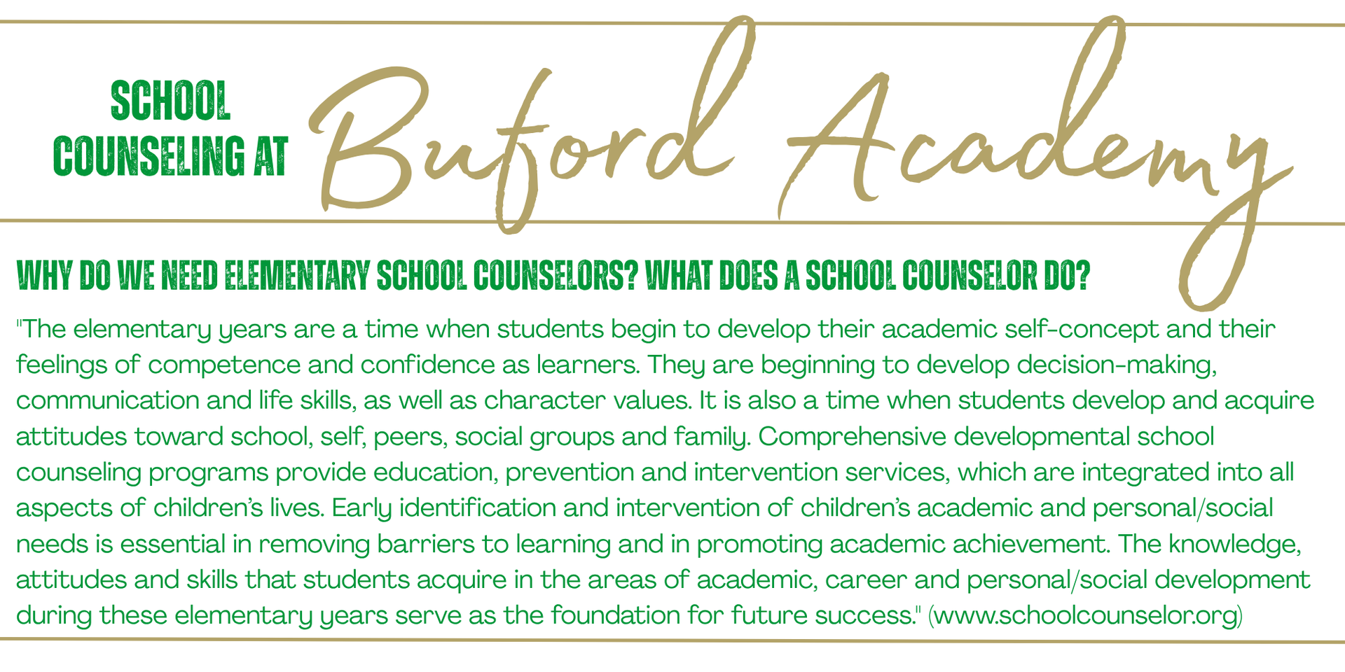 What do counselors do?