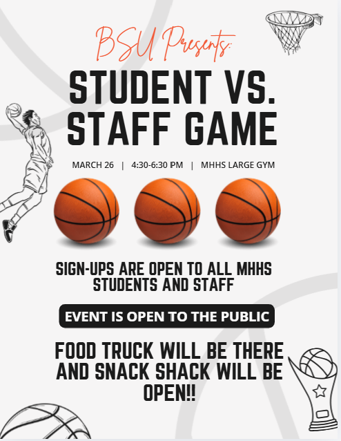 BSU Presents Student vs. Staff Game Featured Photo
