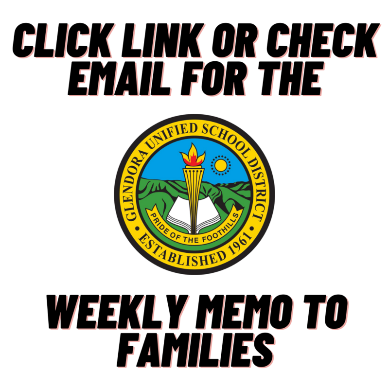 Weekly Memo to Families 1-28-22
