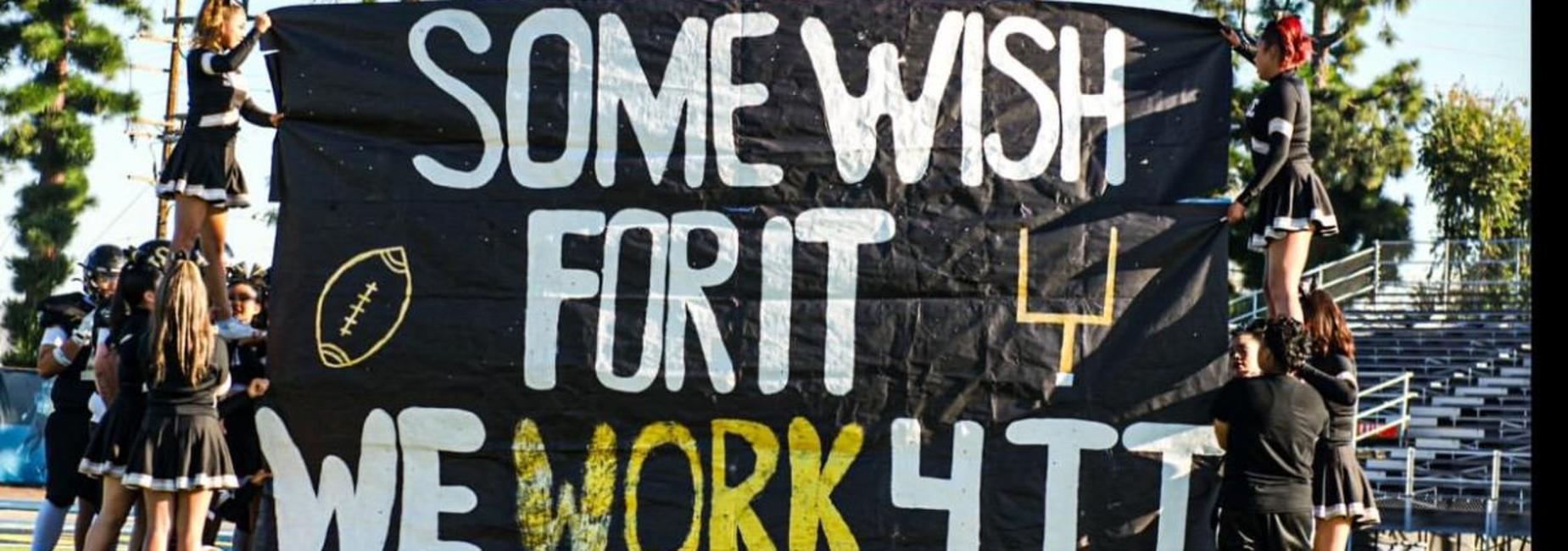 Some wish for it, we work for it!
