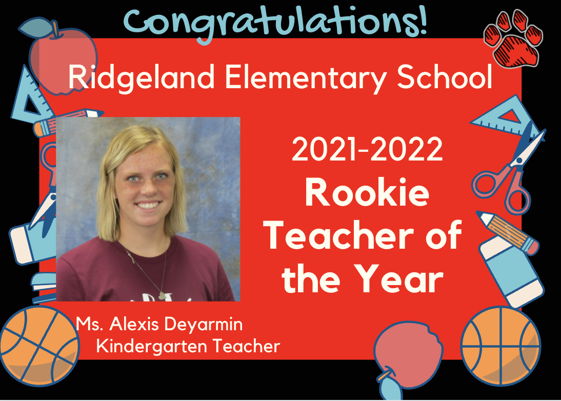 Ridgeland Elementary School Rookie TOY