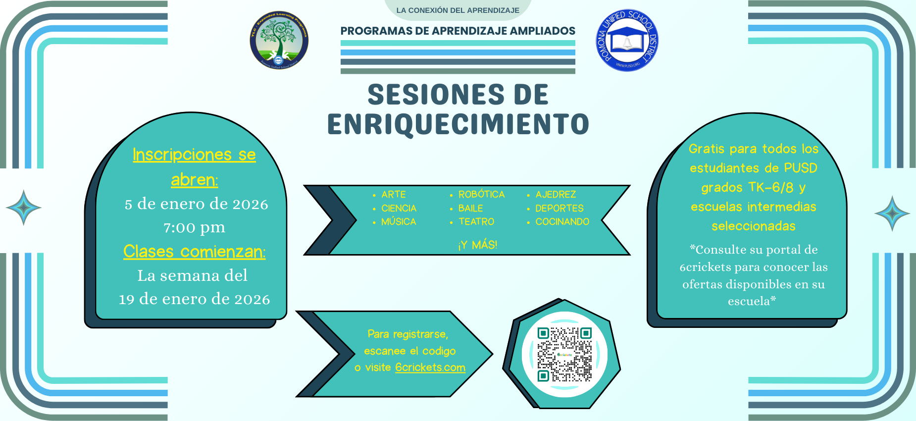 sesiones de enriquecimiento