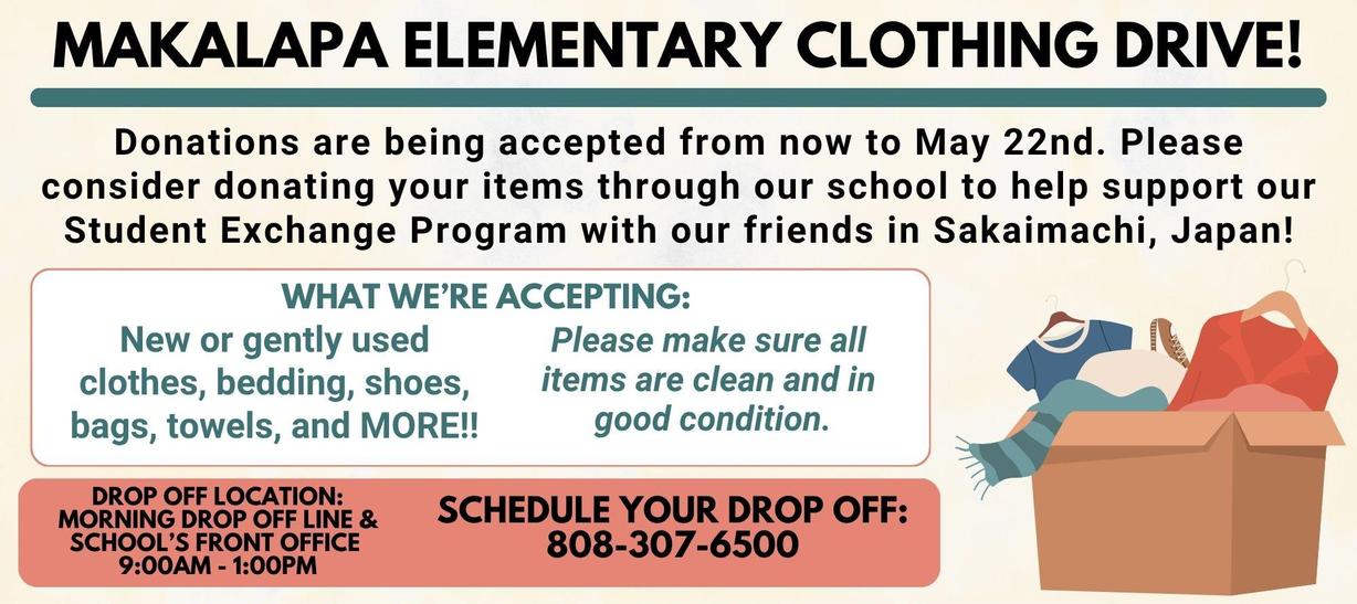 Clothing Drive