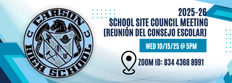 SSC Meeting 10/15/25 at 5PM via Zoom