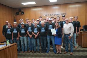 SH Baseball Honored at City Council Meeting