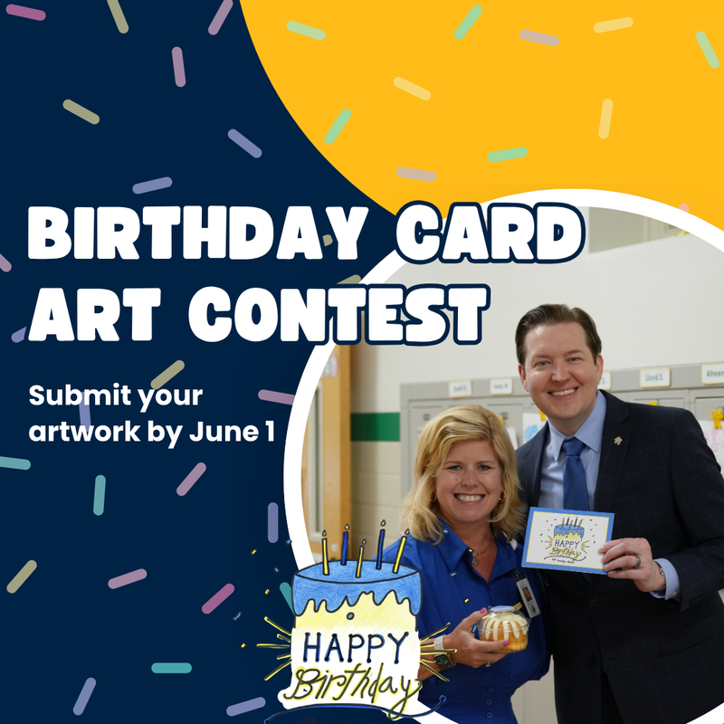 HPISD Birthday Card Art Contest Now Accepting Entries Featured Photo