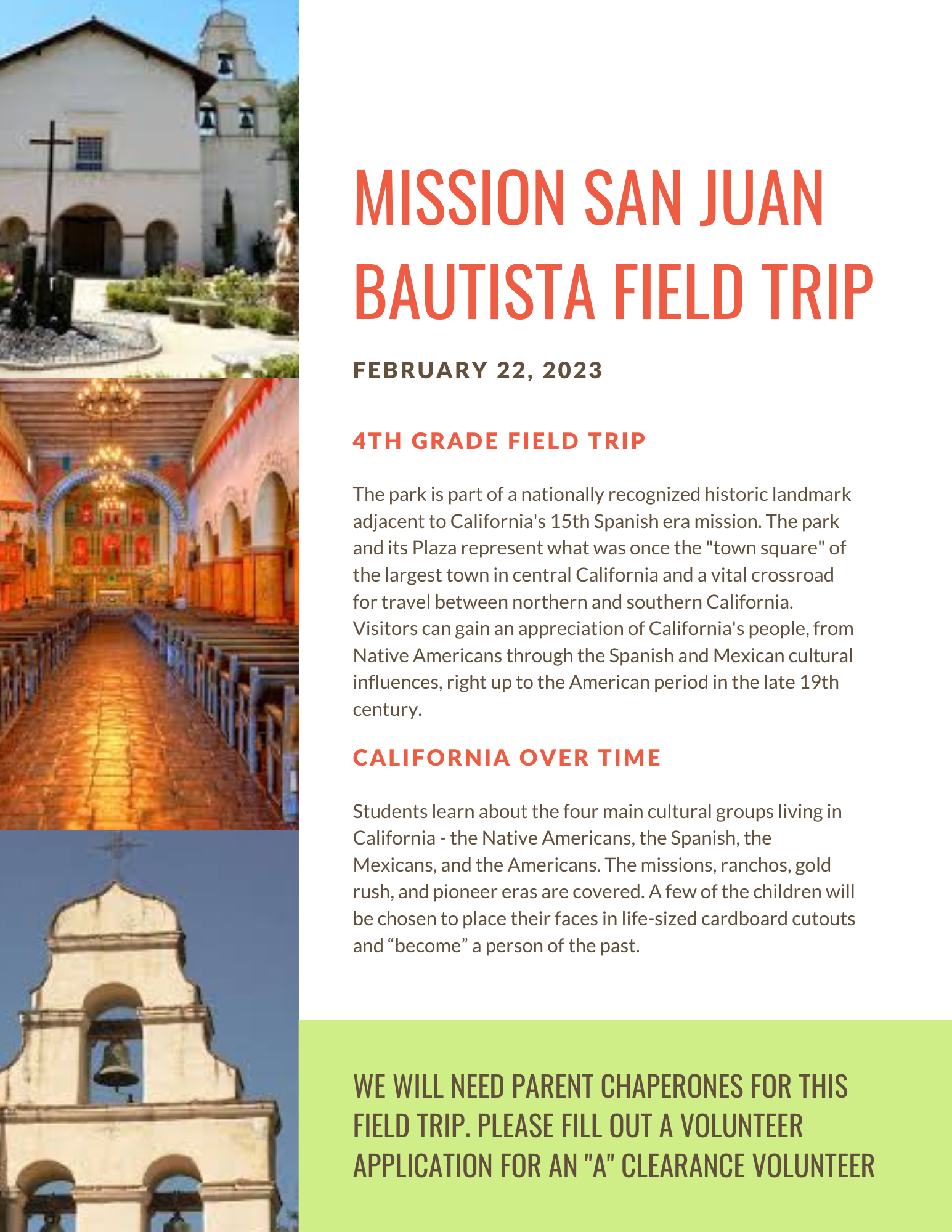 Field Trips Melissa Crivello Sebastian Questa Elementary School