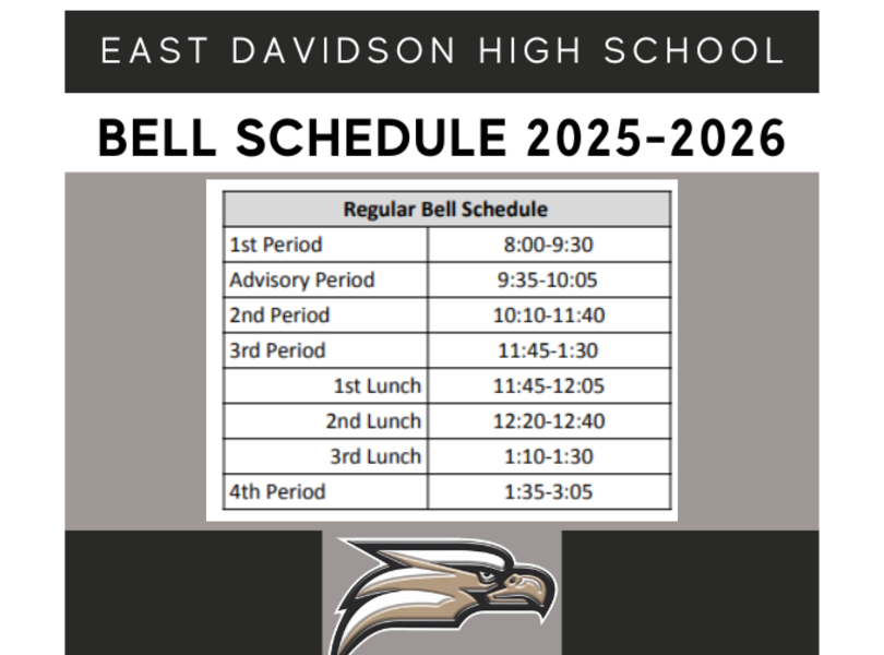 Bell Schedule 25-26