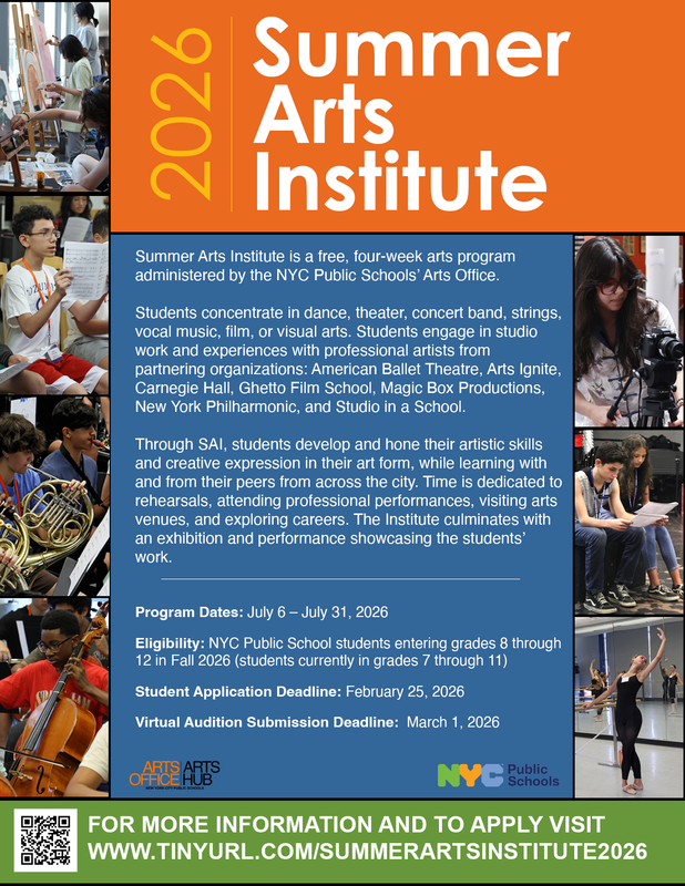 Summer Arts Institute Program