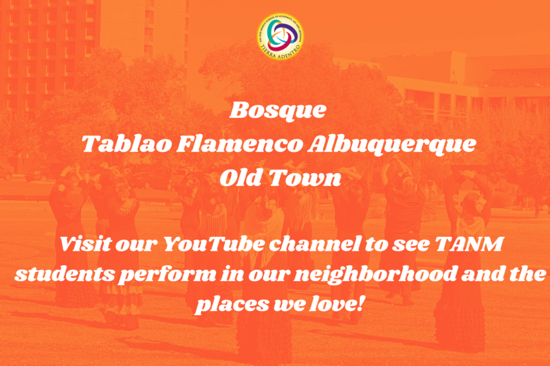 TANM Musicians and Dancers perform virtually! Featured Photo
