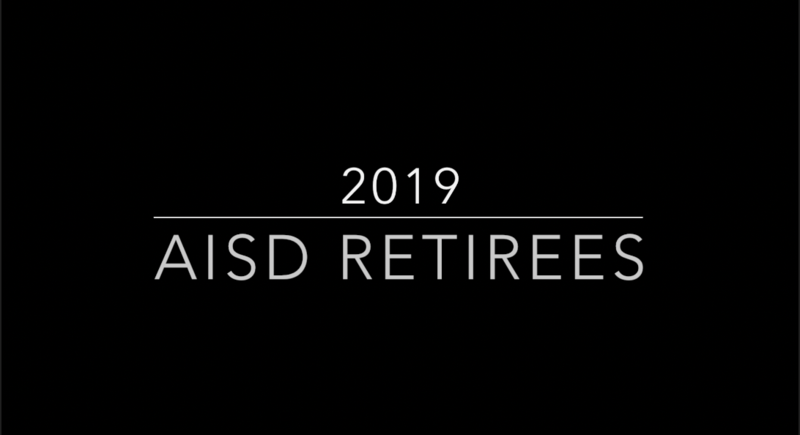 AISD 2019 RETIREMENT VIDEO - CLICK HERE Thumbnail Image