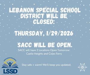 SACC OPEN 2 Locations: Castle Heights and Coles Ferry.