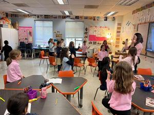 Practicing Mah nishtana in ASL