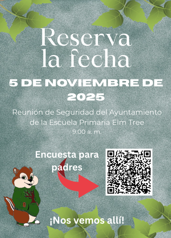 Save the date Spanish Flyer