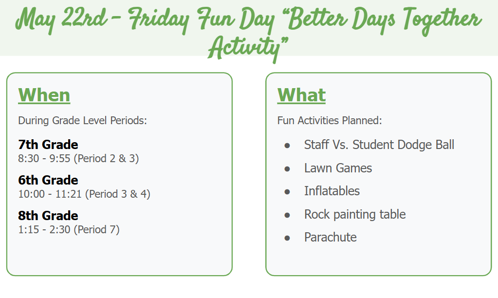 MHAW Friday Fun Day 2026