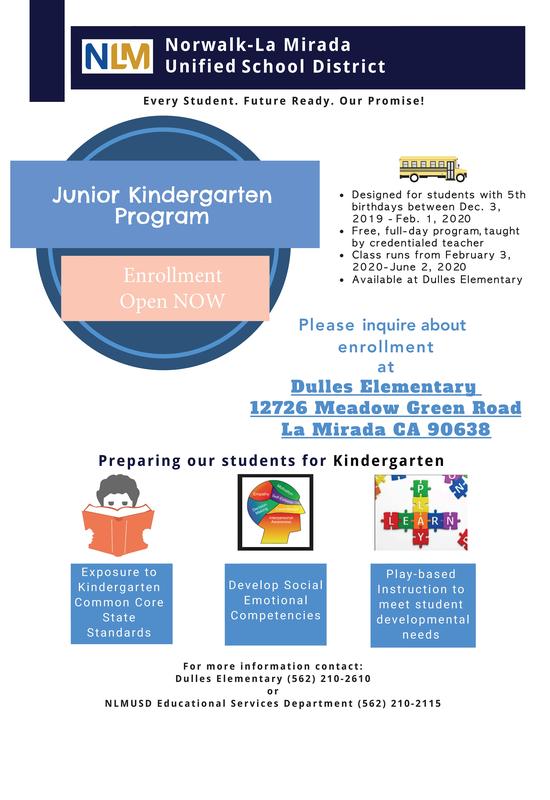 Junior Kindergarten Enrollment Featured Photo