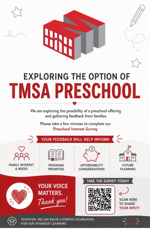 TMSA Exploring Preschool Option — Share Your Input Featured Photo