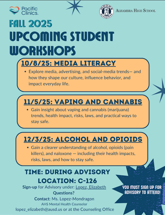 OSC Pacific Clinics Flyer