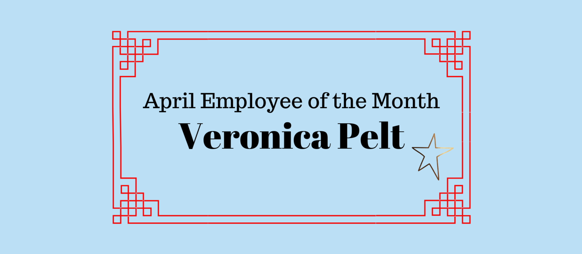 April Employee of the Month