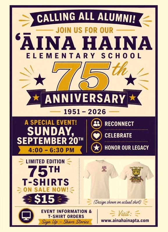Aina Haina 75th anniveresary